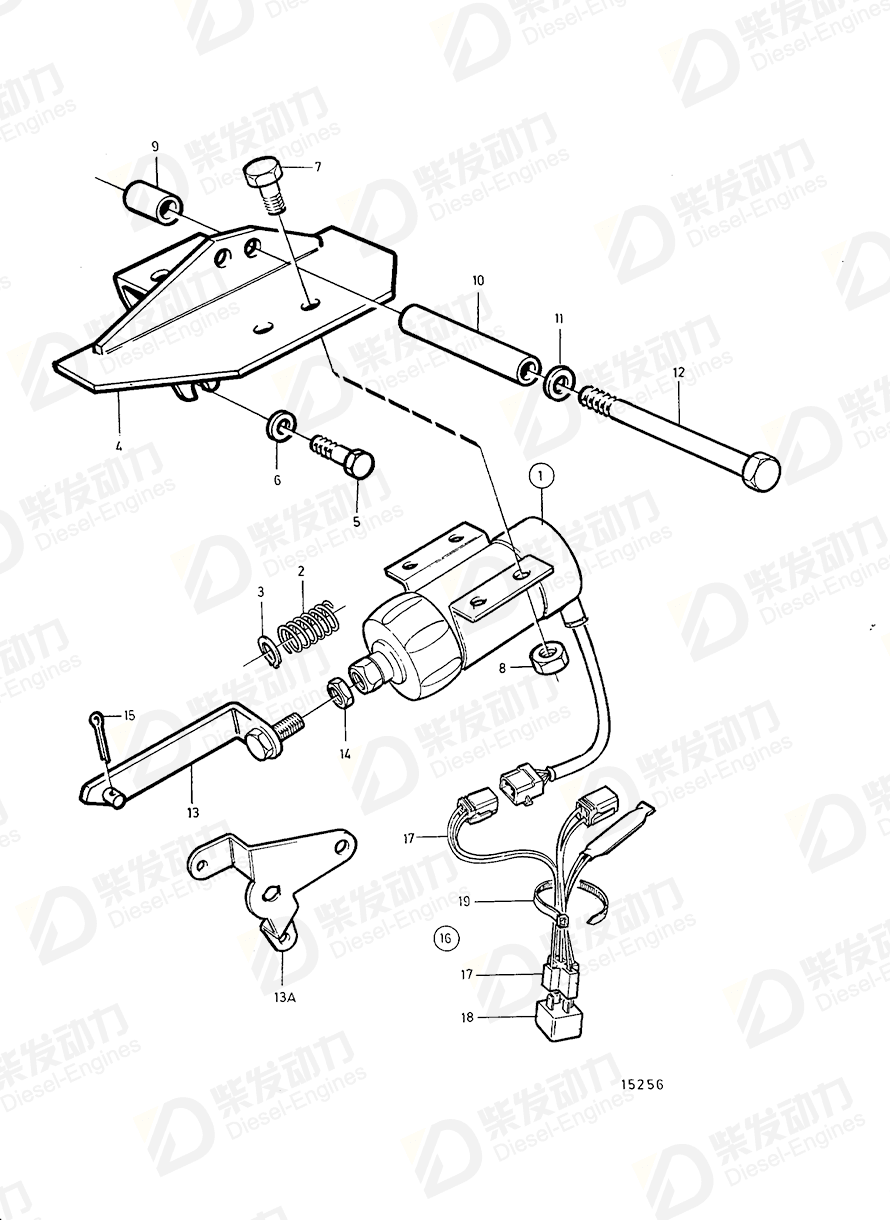 volvo penta Timer relay 872933 Drawing volvo penta Timer relay 872933 Drawing